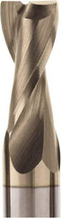 Seco - 12mm, 2 Flute, Single End, Solid Carbide, 2mm Corner Radius End Mill - 88mm OAL, 30° Helix, Right Hand Flute, 24mm LOC, Right Hand Cut - Benchmark Tooling