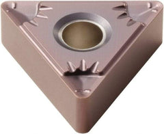 Seco - TNMG331 F5 Grade TH1000 Carbide Turning Insert - TiSiN Finish, 60° Triangle, 3/8" Inscr Circle, 3/16" Thick, 1/64" Corner Radius - Benchmark Tooling
