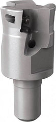 Seco - 250mm Cut Diam, 6mm Max Depth of Cut, Indexable Plunge End Mill - M12 Modular Connection, Multiple Insert Styles, R217.79 Toolholder Style, Through Coolant, Series Turbo 10 - Benchmark Tooling
