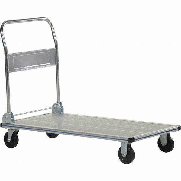 Vestil - 600 Lb Capacity Steel Platform Truck - Steel Deck, 24" OAW - Benchmark Tooling
