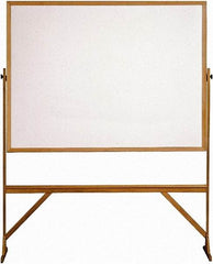 Ghent - 72" High x 53" Wide Reversible Dry Erase Board - Acrylate, 23-1/2" Deep - Benchmark Tooling