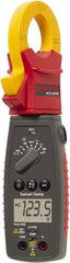 Amprobe - 3804941, CAT III, Digital True RMS Clamp Meter with 1.1811" Clamp On Jaws - 600 VAC/VDC, 400 AC Amps, Measures Voltage, Capacitance, Current, Resistance, Temperature - Benchmark Tooling