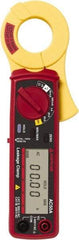 Amprobe - 3033017, CAT II, Digital Average Responding Leakage Clamp Meter with 1.1811" Clamp On Jaws - 400 VAC, 60 AC Amps, Measures Voltage, Current, Leakage Current, Resistance - Benchmark Tooling