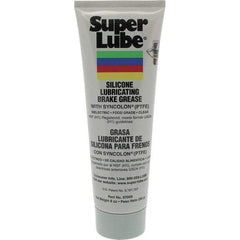 Synco Chemical - 8 oz Tube Silicone General Purpose Grease - Translucent White/Gray, Food Grade, 500°F Max Temp, NLGIG 2, - Benchmark Tooling