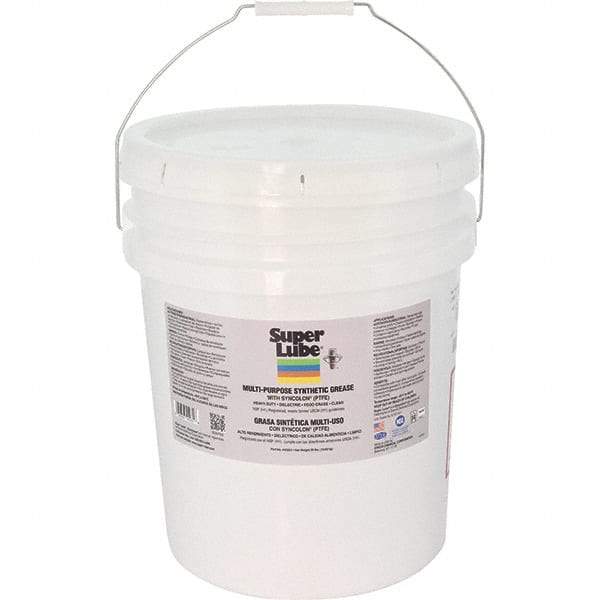 Synco Chemical - 30 Lb Pail Synthetic General Purpose Grease - Translucent White, Food Grade, 450°F Max Temp, NLGIG 1, - Benchmark Tooling