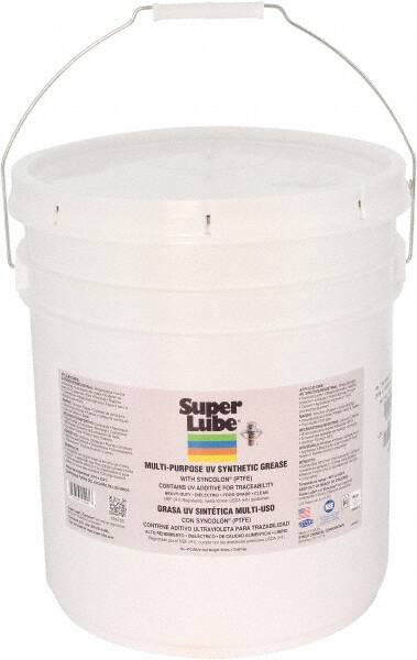 Synco Chemical - 30 Lb Pail Synthetic General Purpose Grease - Translucent White, Food Grade, 450°F Max Temp, NLGIG 2, - Benchmark Tooling