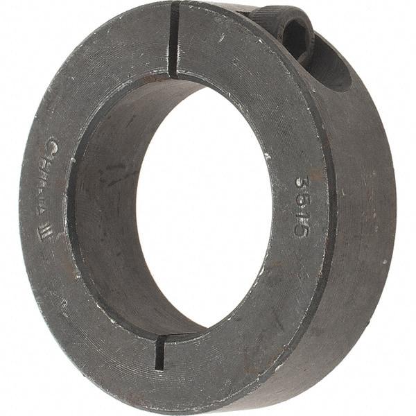 Value Collection - 35mm Bore, Steel, One Piece Clamp Collar - 2-1/4" Outside Diam - Benchmark Tooling