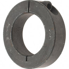 Value Collection - 35mm Bore, Steel, One Piece Clamp Collar - 2-1/4" Outside Diam - Benchmark Tooling