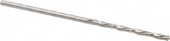 Chicago-Latrobe - 1/16" 118° High Speed Steel Jobber Drill - Bright Finish, Left Hand Cut, Spiral Flute, Straight Shank, 1-7/8" OAL, Standard Point - Benchmark Tooling