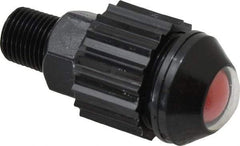 Norgren - 1/8" Male NPTF Bottom Rotowink Pressure Indicator - 15 to 150 psiG, Red Unactuated Color & Green Actuated Color - Benchmark Tooling