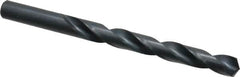 Chicago-Latrobe - Letter Z 135° High Speed Steel Jobber Drill - Oxide Finish, Right Hand Cut, Spiral Flute, Straight Shank, 5-1/4" OAL, Split Point - Benchmark Tooling