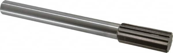 Interstate - 1-9/32" High Speed Steel Chucking Reamer - Benchmark Tooling