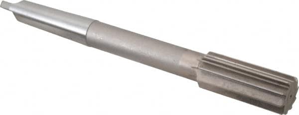 Interstate - 1-7/32" High Speed Steel 10 Flute Chucking Reamer - Benchmark Tooling