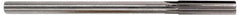 Alvord Polk - 1-1/8" Cobalt 10 Flute Chucking Reamer - Straight Flute, 7/8" Straight Shank, 2-7/8" Flute Length, 11" OAL - Benchmark Tooling