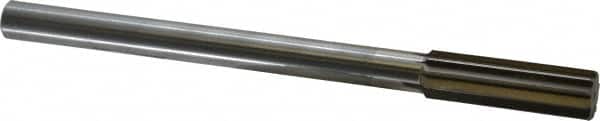 Interstate - 20mm High Speed Steel Chucking Reamer - Straight Flute, Straight Shank, 2-1/2" Flute Length, 9-1/2" OAL - Benchmark Tooling