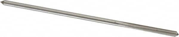 Interstate - 3.5mm High Speed Steel Chucking Reamer - Straight Flute, Straight Shank, 1" Flute Length, 4" OAL - Benchmark Tooling