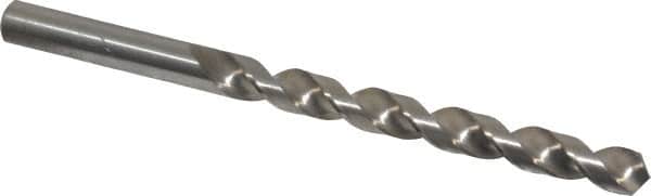 Chicago-Latrobe - 5/16" 118° High Speed Steel Jobber Drill - Bright Finish, Right Hand Cut, Spiral Flute, Straight Shank, 4-1/2" OAL, Standard Point - Benchmark Tooling