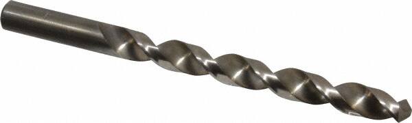 Chicago-Latrobe - 25/64" 118° High Speed Steel Jobber Drill - Bright Finish, Right Hand Cut, Spiral Flute, Straight Shank, 5-1/8" OAL, Standard Point - Benchmark Tooling