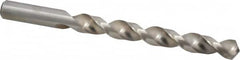 Chicago-Latrobe - 1/2" 118° High Speed Steel Jobber Drill - Bright Finish, Right Hand Cut, Spiral Flute, Straight Shank, 6" OAL, Standard Point - Benchmark Tooling