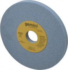 Norton - 7" Diam x 1-1/4" Hole x 1/2" Thick, J Hardness, 46 Grit Surface Grinding Wheel - Aluminum Oxide, Type 1, Coarse Grade, 3,600 Max RPM, No Recess - Benchmark Tooling