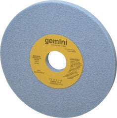 Norton - 7" Diam x 1-1/4" Hole x 1/2" Thick, K Hardness, 46 Grit Surface Grinding Wheel - Aluminum Oxide, Type 1, Coarse Grade, 3,600 Max RPM, No Recess - Benchmark Tooling