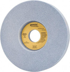 Norton - 7" Diam x 1-1/4" Hole x 1" Thick, K Hardness, 60 Grit Surface Grinding Wheel - Aluminum Oxide, Type 5, Medium Grade, 3,600 Max RPM, One-Side Recess - Benchmark Tooling