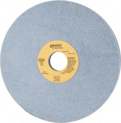 Norton - 8" Diam x 1-1/4" Hole x 1" Thick, J Hardness, 60 Grit Surface Grinding Wheel - Aluminum Oxide, Type 5, Medium Grade, 3,600 Max RPM, One-Side Recess - Benchmark Tooling