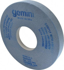 Norton - 14" Diam x 5" Hole x 2" Thick, K Hardness, 46 Grit Surface Grinding Wheel - Aluminum Oxide, Type 5, Coarse Grade, 2,320 Max RPM, One-Side Recess - Benchmark Tooling