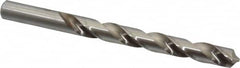 Chicago-Latrobe - 1/2" 118° High Speed Steel Jobber Drill - Bright Finish, Right Hand Cut, Spiral Flute, Straight Shank, 6" OAL, Standard Point - Benchmark Tooling