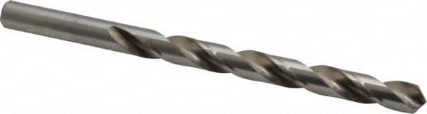 Chicago-Latrobe - Letter Q 118° High Speed Steel Jobber Drill - Bright Finish, Right Hand Cut, Spiral Flute, Straight Shank, 4-3/4" OAL, Standard Point - Benchmark Tooling