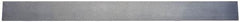 Made in USA - 18 Inch Long x 2-1/2 Inch Wide x 5/32 Inch Thick, Tool Steel, AISI D2 Air Hardening Flat Stock - Tolerances: +.125 to .250 Inch Long, +.000 to .005 Inch Wide, +/-.001 Inch Thick, +/-.001 Inch Square - Benchmark Tooling