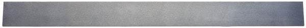 Made in USA - 18 Inch Long x 1 Inch Wide x 1/2 Inch Thick, Tool Steel, AISI D2 Air Hardening Flat Stock - Tolerances: +.125 to .250 Inch Long, +.000 to .005 Inch Wide, +/-.001 Inch Thick, +/-.001 Inch Square - Benchmark Tooling
