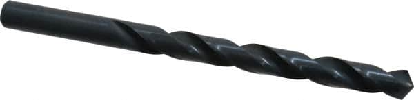 Chicago-Latrobe - 21/64" 118° High Speed Steel Jobber Drill - Oxide Finish, Right Hand Cut, Spiral Flute, Straight Shank, 4-5/8" OAL, Standard Point - Benchmark Tooling