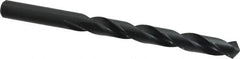 Chicago-Latrobe - 33/64" 118° High Speed Steel Jobber Drill - Oxide Finish, Right Hand Cut, Spiral Flute, Straight Shank, 6-5/8" OAL, Standard Point - Benchmark Tooling