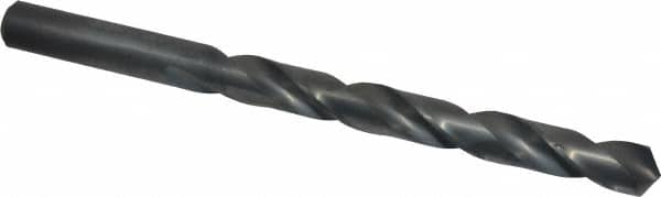 Chicago-Latrobe - Letter V 118° High Speed Steel Jobber Drill - Oxide Finish, Right Hand Cut, Spiral Flute, Straight Shank, 5" OAL, Standard Point - Benchmark Tooling
