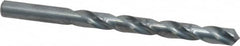 Chicago-Latrobe - Letter W 118° High Speed Steel Jobber Drill - Oxide Finish, Right Hand Cut, Spiral Flute, Straight Shank, 5-1/8" OAL, Standard Point - Benchmark Tooling