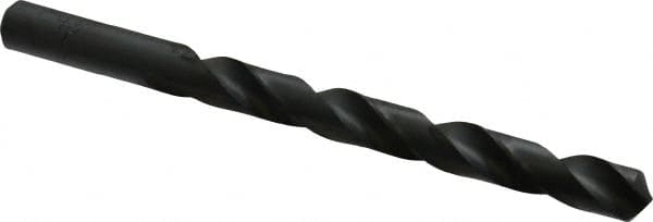 Chicago-Latrobe - Letter Y 118° High Speed Steel Jobber Drill - Oxide Finish, Right Hand Cut, Spiral Flute, Straight Shank, 5-1/4" OAL, Standard Point - Benchmark Tooling