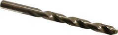 Chicago-Latrobe - 0.386" 135° Cobalt Jobber Drill - Oxide/Gold Finish, Right Hand Cut, Spiral Flute, Straight Shank, 5-1/8" OAL, Split Point - Benchmark Tooling