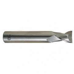 10.5mm x 12mm x 22mm x 75mm 2Fl  Square Carbide End Mill - Bright - Benchmark Tooling