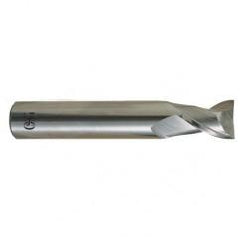 6.5mm x 8mm x 16mm x 60mm 2Fl  Square Carbide End Mill - Bright - Benchmark Tooling