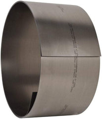 Made in USA - 15 Ft. Long x 6 Inch Wide x 0.025 Inch Thick, Roll Shim Stock - Steel - Benchmark Tooling