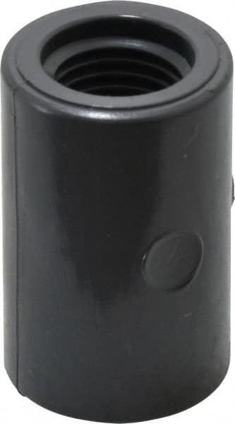 Value Collection - 1/4" PVC Plastic Pipe Coupling - Schedule 80, FIPT x FIPT End Connections - Benchmark Tooling
