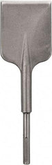 DeWALT - 5" Head Width, 16" OAL, 1-1/8" Shank Diam, Asphalt Cutter Chisel - SDS Max Drive, SDS Max Shank, Steel - Benchmark Tooling