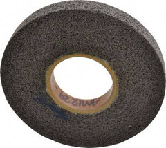 Brite Star - 8" Diam, 1" Face Width, 3" Center Hole, Medium Grade, Aluminum Oxide Deburring Wheel - Convolute, Hard Density 8 Grade, 3,400 RPM - Benchmark Tooling