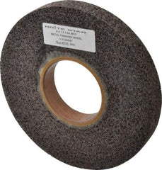 Brite Star - 8" Diam, 1" Face Width, 3" Center Hole, Medium Grade, Aluminum Oxide Deburring Wheel - Convolute, Medium Density 6 Grade, 4,500 RPM - Benchmark Tooling