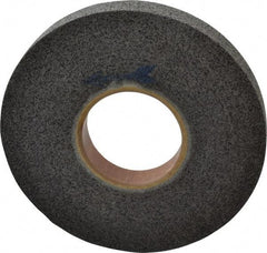Brite Star - 8" Diam, 1" Face Width, 3" Center Hole, Fine Grade, Silicon Carbide Deburring Wheel - Convolute, Hard Density 8 Grade, 3,400 RPM - Benchmark Tooling