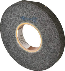 Brite Star - 8" Diam, 1" Face Width, 3" Center Hole, Fine Grade, Silicon Carbide Deburring Wheel - Convolute, Extra Hard Density 9 Grade, 3,400 RPM - Benchmark Tooling