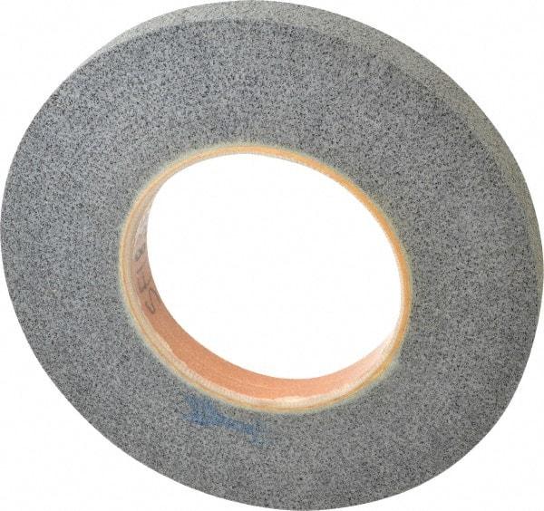 Brite Star - 10" Diam, 1" Face Width, 5" Center Hole, Fine Grade, Silicon Carbide Deburring Wheel - Convolute, Extra Hard Density 9 Grade, 2,500 RPM - Benchmark Tooling