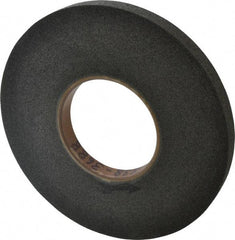 Brite Star - 12" Diam, 1" Face Width, 5" Center Hole, Fine Grade, Silicon Carbide Deburring Wheel - Convolute, Extra Hard Density 9 Grade, 2,100 RPM - Benchmark Tooling