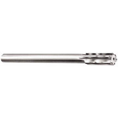 Made in USA - 15/32" Carbide-Tipped 6 Flute Chucking Reamer - Benchmark Tooling